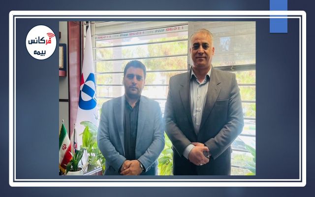 رئیس دادگاه تجدید نظر و قاضی شورای حل اختلاف کاشان از شعبه بیمه دانا بازدید کردند