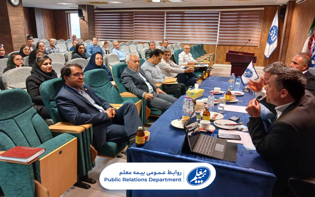 بازدید مدیرعامل بیمه معلم از مجتمع استان فارس