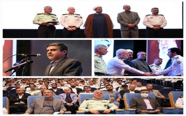 با حضور رئیس کل بیمه مرکزی از برترین های پلیس راهنمایی و رانندگی تقدیر شد