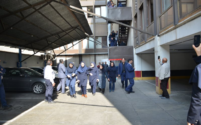 برگزاری مانور پدافند غیرعامل در بیمه آسیا