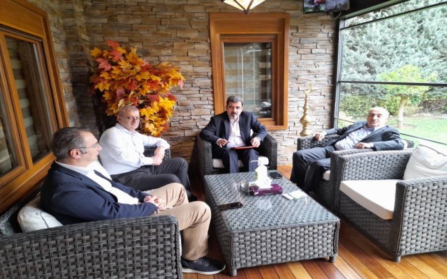 دیدار رئیس پژوهشکده بیمه با رئیس مرکز مشاوره مالی اسلامی ایسفا ترکیه