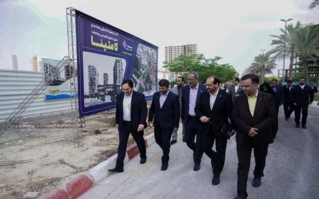 با حضور دبیر شورای عالی مناطق آزاد کشور و رئیس کل بیمه مرکزی صورت گرفت؛       آغاز عملیات اجرایی مجتمع تجاری، اداری و تفریحی بیمه ملت در کیش / عبدالملکی: کامتینا نمونه موفق برای سرمایه‌گذاری در مناطق آزاد است