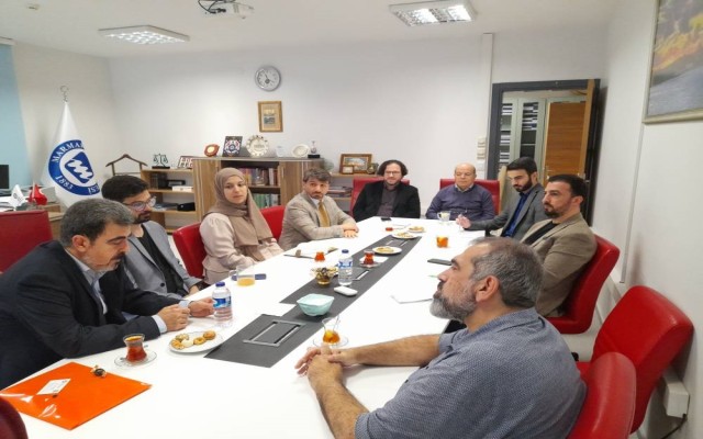دیدار رئیس پژهشکده بیمه با رئیس، معاون و مدیران ارشد مؤسسه اقتصاد و مالی اسلامی دانشگاه مرمره ترکیه
