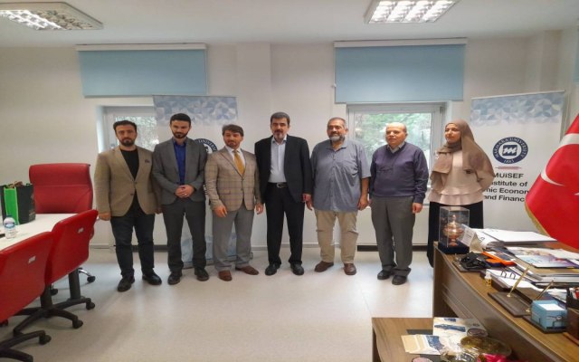 دیدار رئیس پژهشکده بیمه با رئیس، معاون و مدیران ارشد مؤسسه اقتصاد و مالی اسلامی دانشگاه مرمره ترکیه