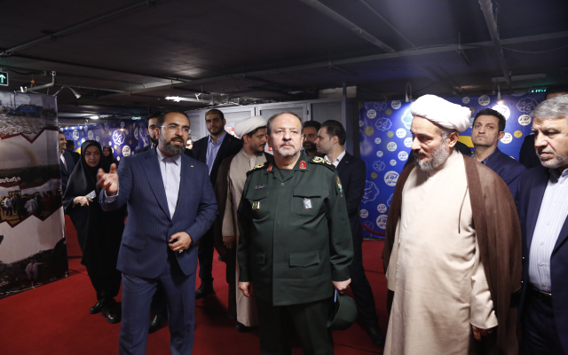 حضور مسئولین لشکری و کشوری در نمایشگاه تخصصی بیمه کوثر