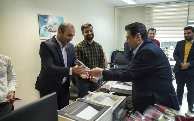 دیدار مدیرعامل و اعضای هیئت مدیره بیمه ملت با کارکنان مدیریت مالی به مناسبت روز حسابدار