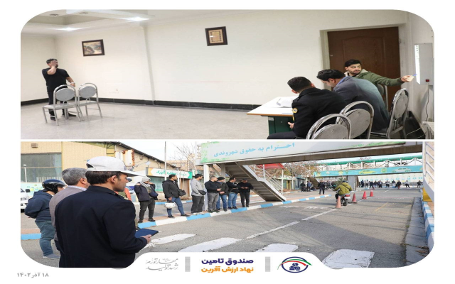 آیین اهدای کلاه ایمنی به داوطلبان گواهینامه آسان برگزار شد.