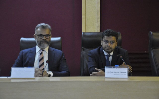 نشست هم اندیشی مدیران ارشد صنعت بیمه با میهمانان خارجی همایش بیمه و توسعه 1402