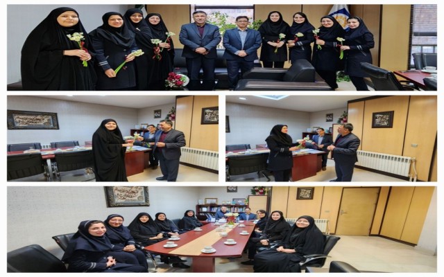 تجلیل از بانوان همکار مدیریت منطقه ۲ به مناسبت روز زن